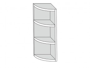 19.30.0р Полка угловая (h=913) радиусная  ЛДСП УНИ в Костанае - kostanaj.magazinmebel.ru | фото