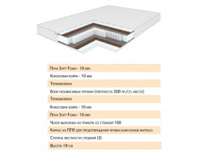 Матрас Телла 140х200 в Костанае - kostanaj.magazinmebel.ru | фото - изображение 2