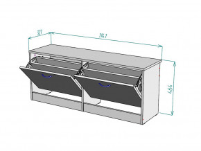 Обувница W55 в Костанае - kostanaj.magazinmebel.ru | фото - изображение 3